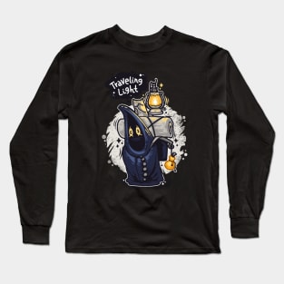 Traveling Light Cartoon Character Long Sleeve T-Shirt